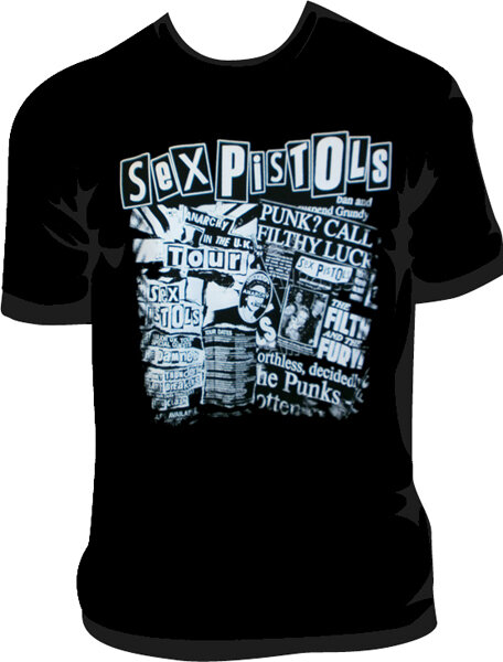 CAMISETA SEX PISTOLS TOUR